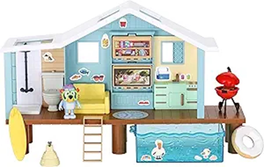 bluey toy playset
