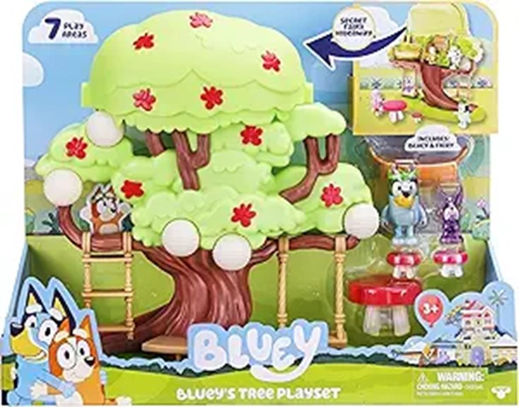 bluey treehouse playset