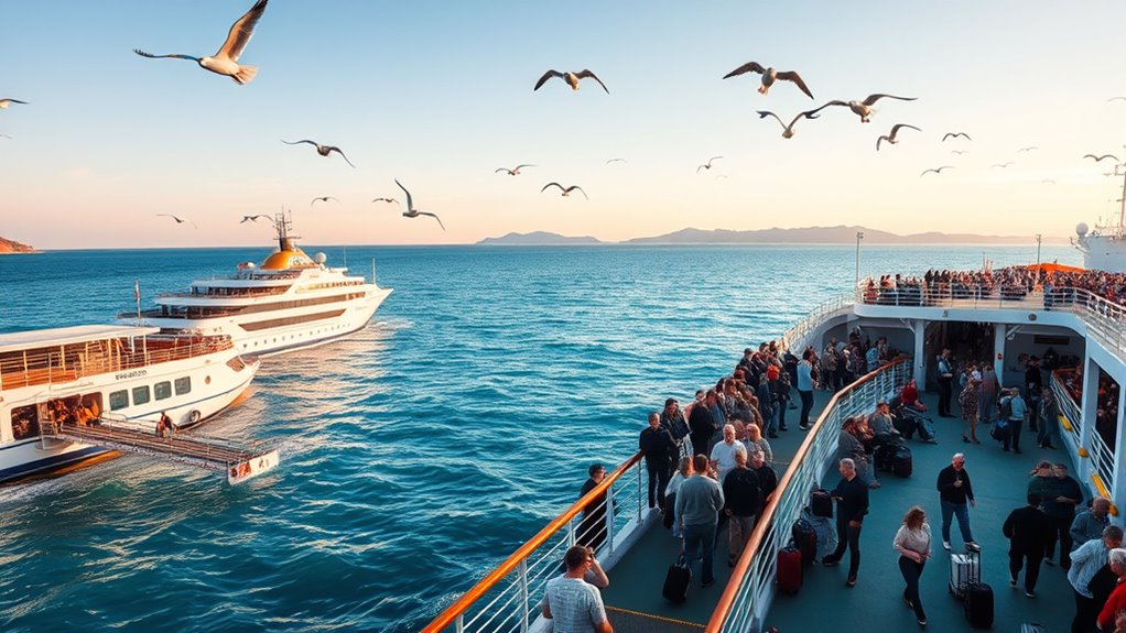 book ferry reservations early