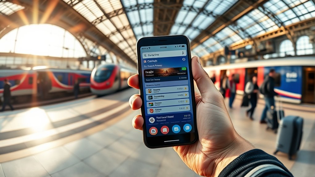 book train tickets early