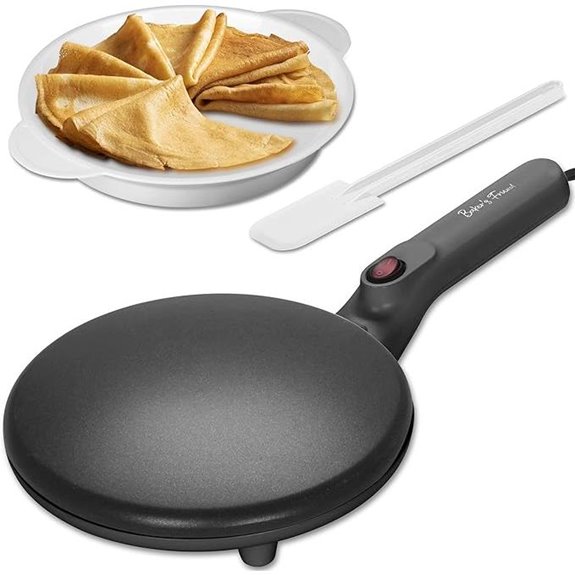 Baker's Friend Crepe Maker with Auto Shut-Off