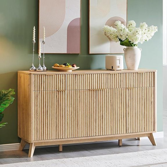 T4TREAM Buffet Sideboard Cabinet with Storage