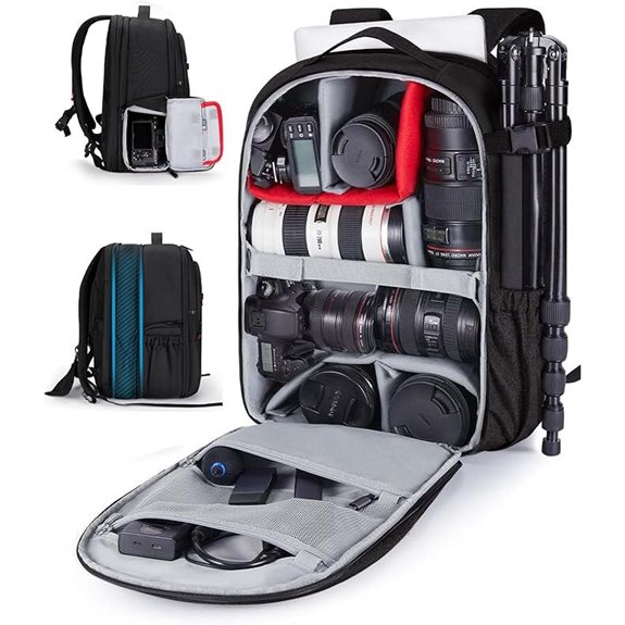 BAGSMART Camera Backpack with Laptop & Tripod Holder