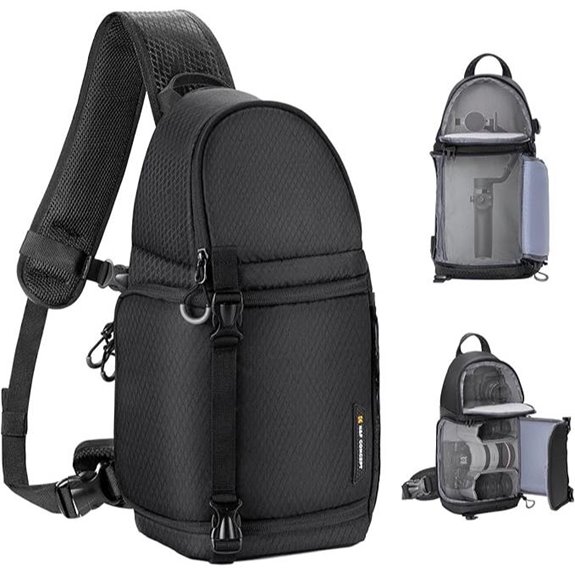 K&F Concept Camera Sling Bag for DSLR and Mirrorless