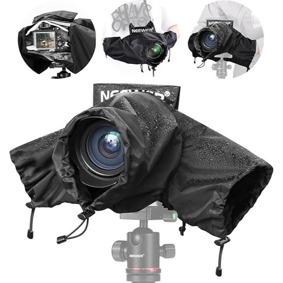 NEEWER Camera Rain Cover for DSLR and Lenses