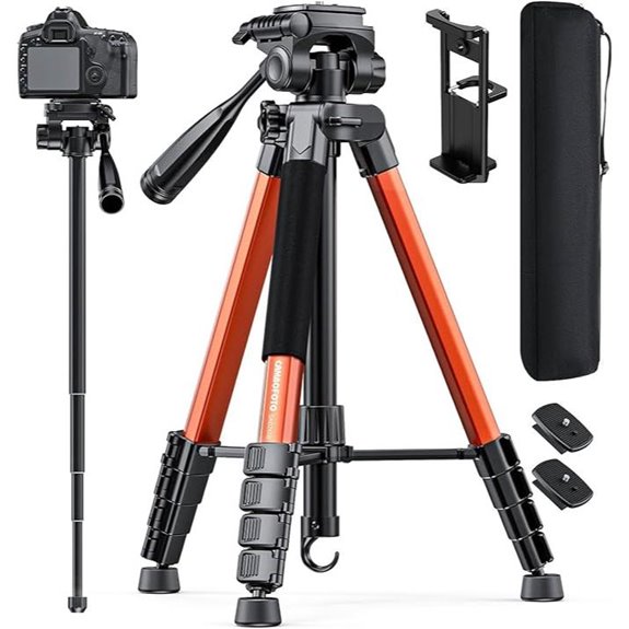 CAMBOFOTO 73 Tripod & Monopod for Cameras