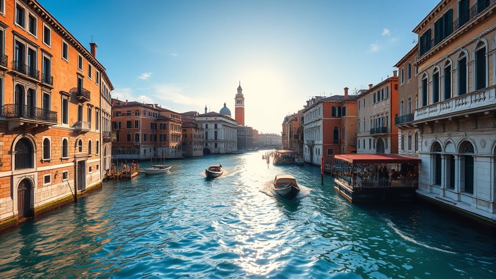 canals boats bridges charm