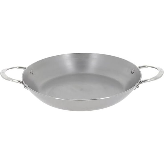 de Buyer Mineral B Carbon Steel Paella Pan
