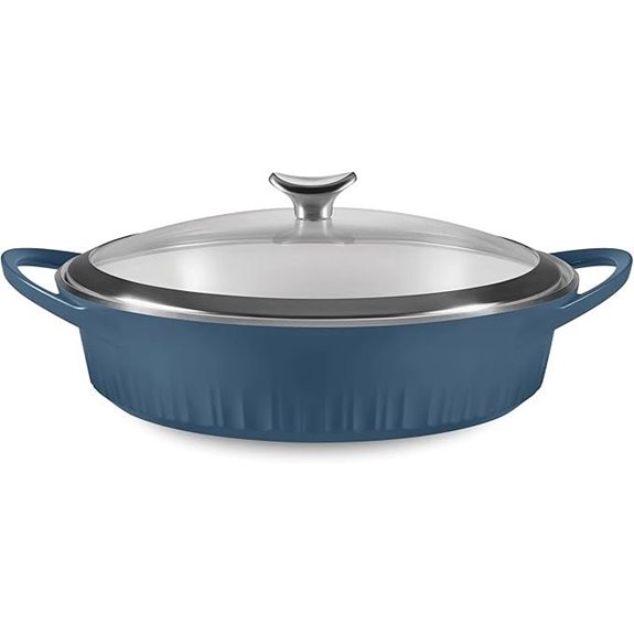 CorningWare QuickHeat 4-QT Cast Aluminum Braiser