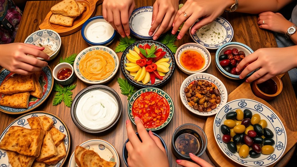 casual shared meze experience