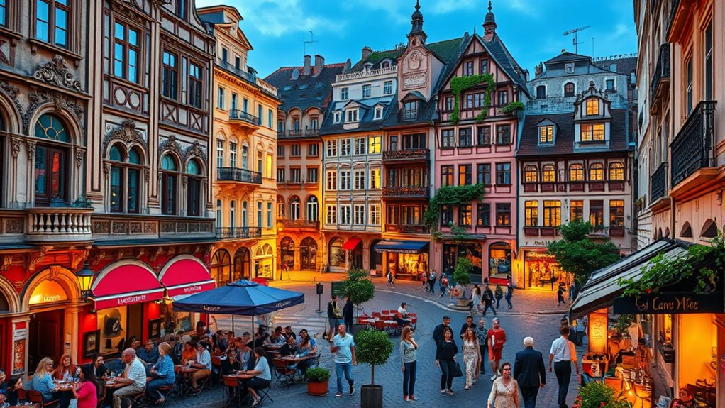 central urban convenience and attractions