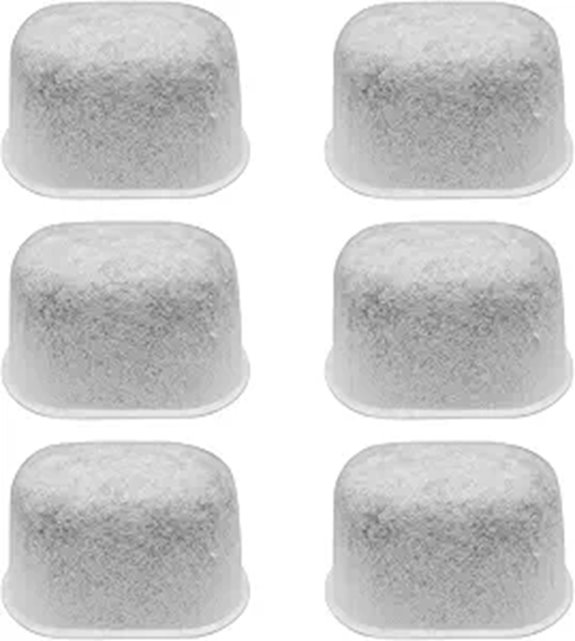 6 Pack Charcoal Water Filters for Breville Espresso