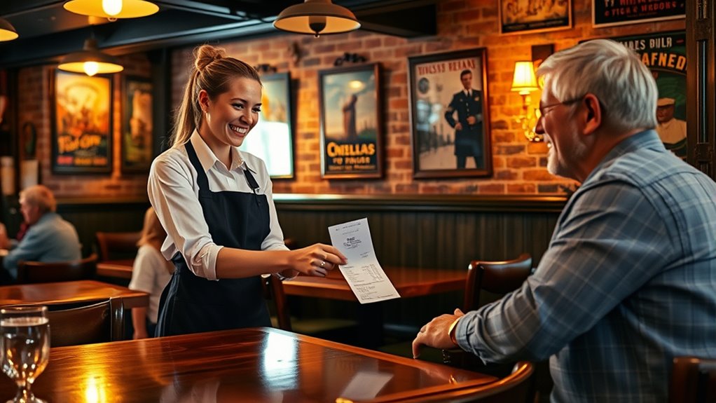 check if tip included