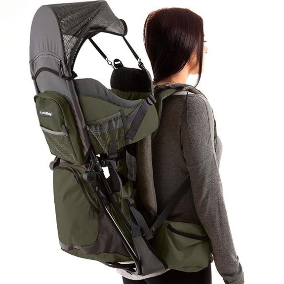 Hiking Baby Carrier Backpack with Accessories