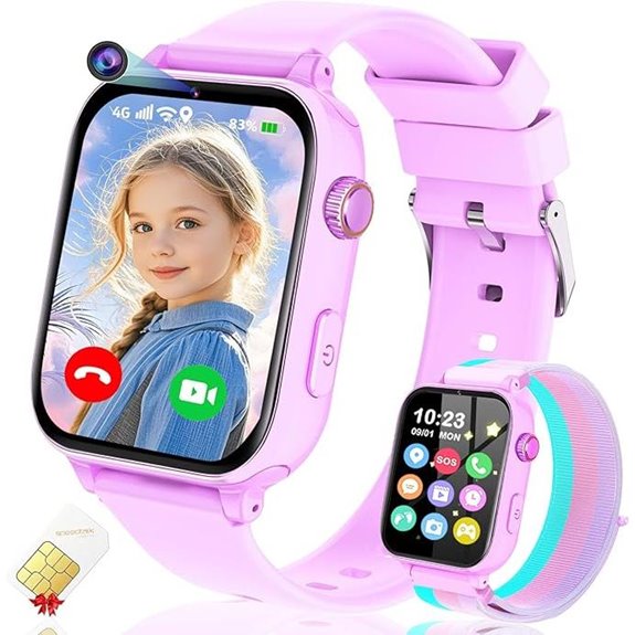 Kids GPS Smartwatch with Video Call & SOS Function