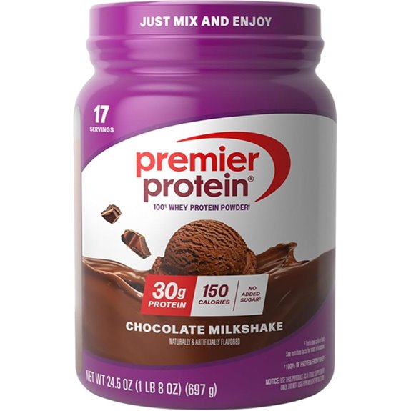 Premier Protein Chocolate Milkshake Powder (17 Servings)