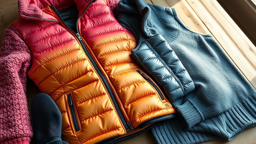 choose breathable insulating layers