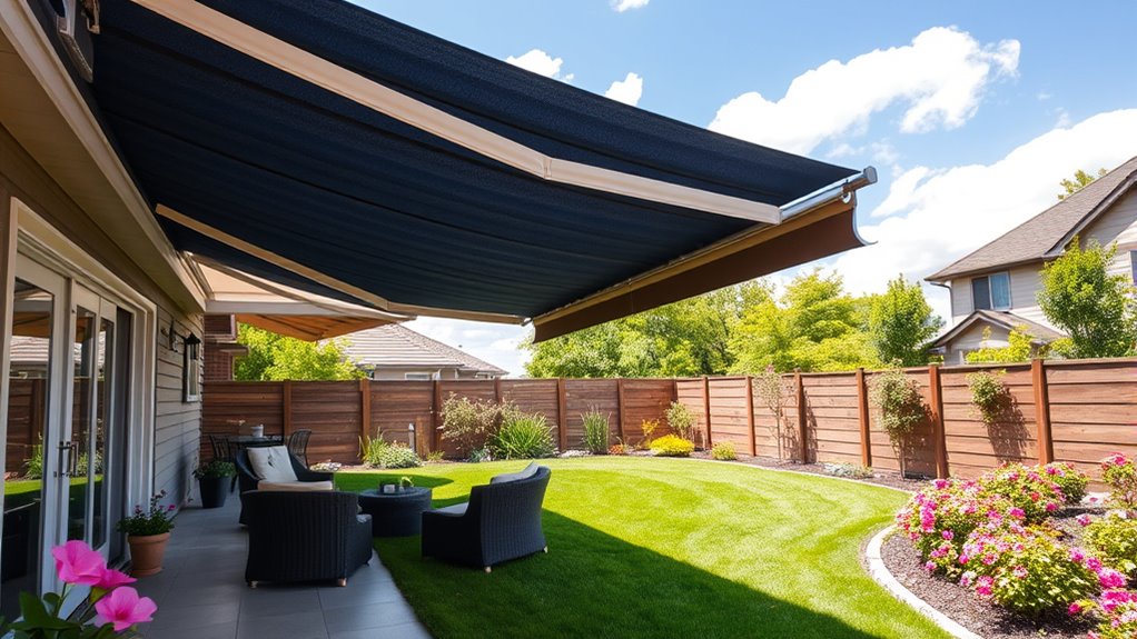 choosing durable retractable awnings
