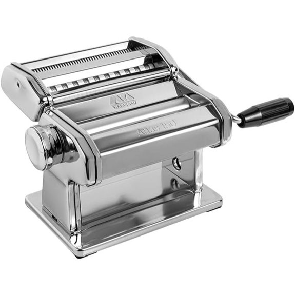 Atlas 150 Manual Pasta Maker with Chrome Steel