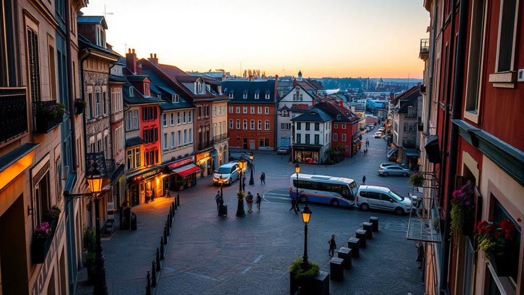 city center convenience versus neighborhood tranquility