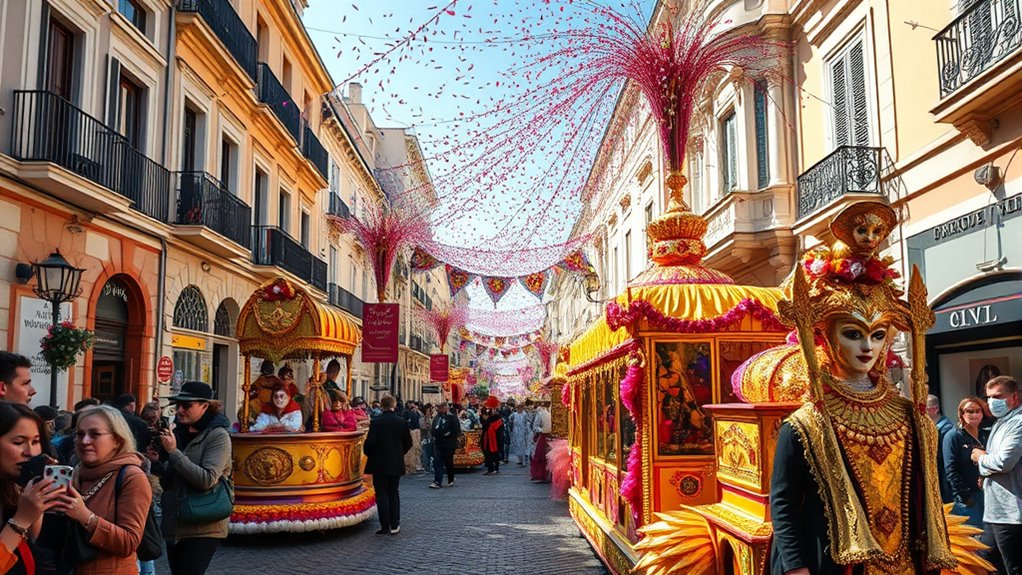 city wide parade routes celebrations