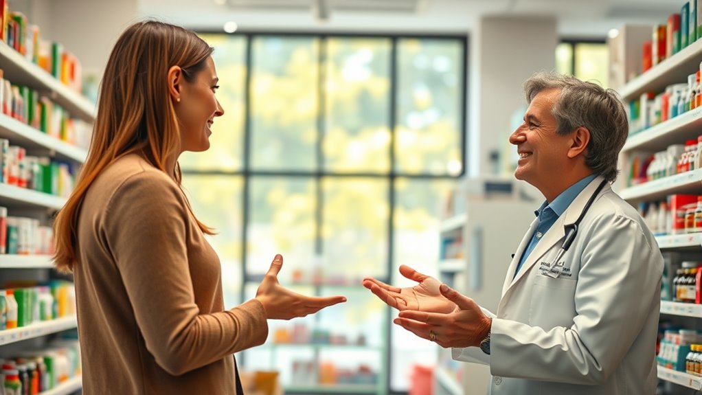 clear communication with pharmacists