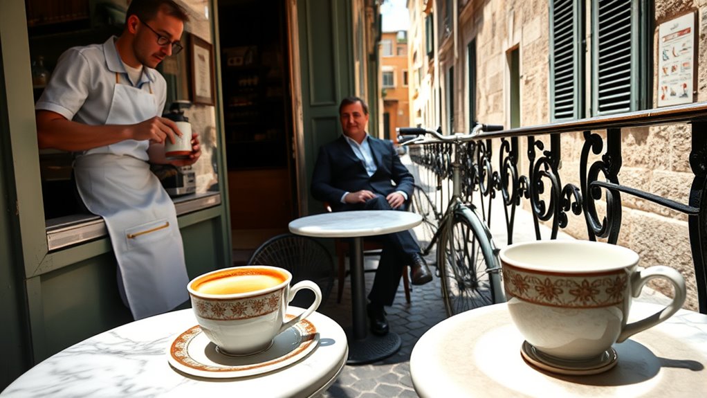 coffee serving styles and norms