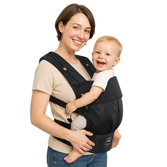 Ergonomic Baby Carrier with Lumbar Support