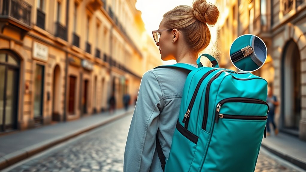 comfortable practical organized backpack