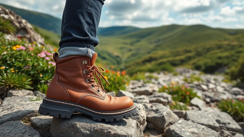 comfortable waterproof hiking footwear