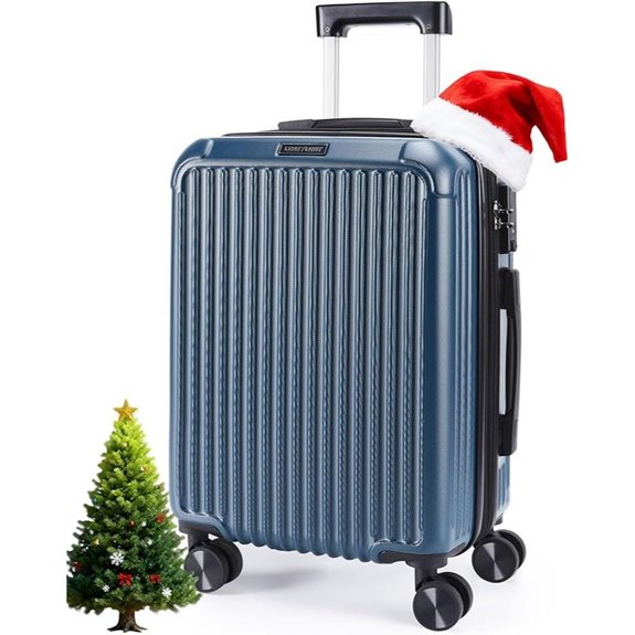 LIGHT FLIGHT 20-Inch TSA Approved Carry-On Luggage