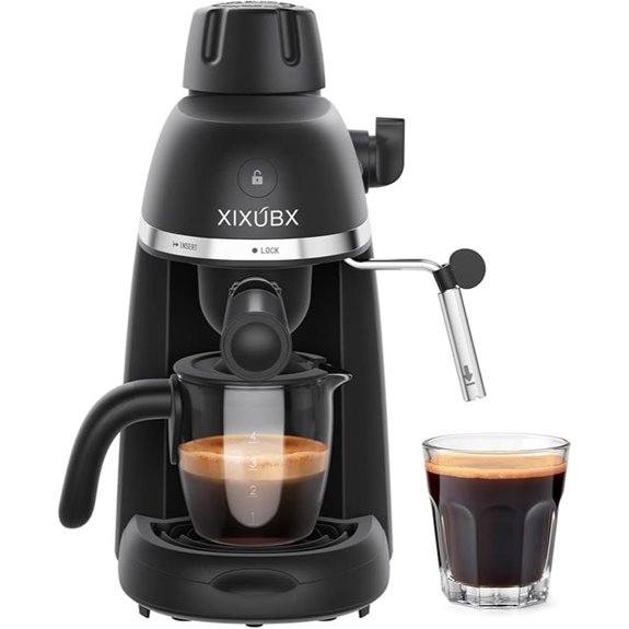 Compact 3.5 Bar Espresso & Cappuccino Coffee Machine