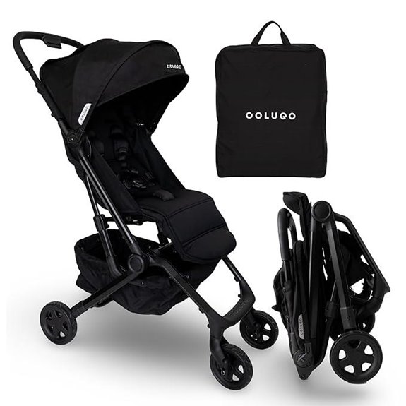 Colugo Compact Travel Stroller with Recline & Accessories
