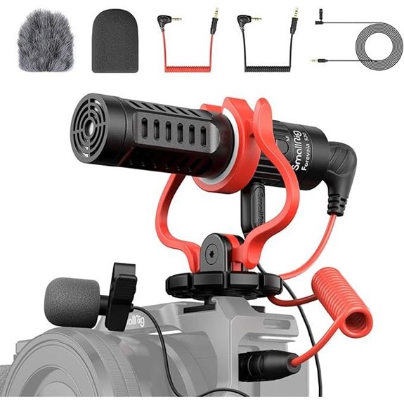 SMALLRIG Shotgun Mic for DSLR iPhone Vlogging