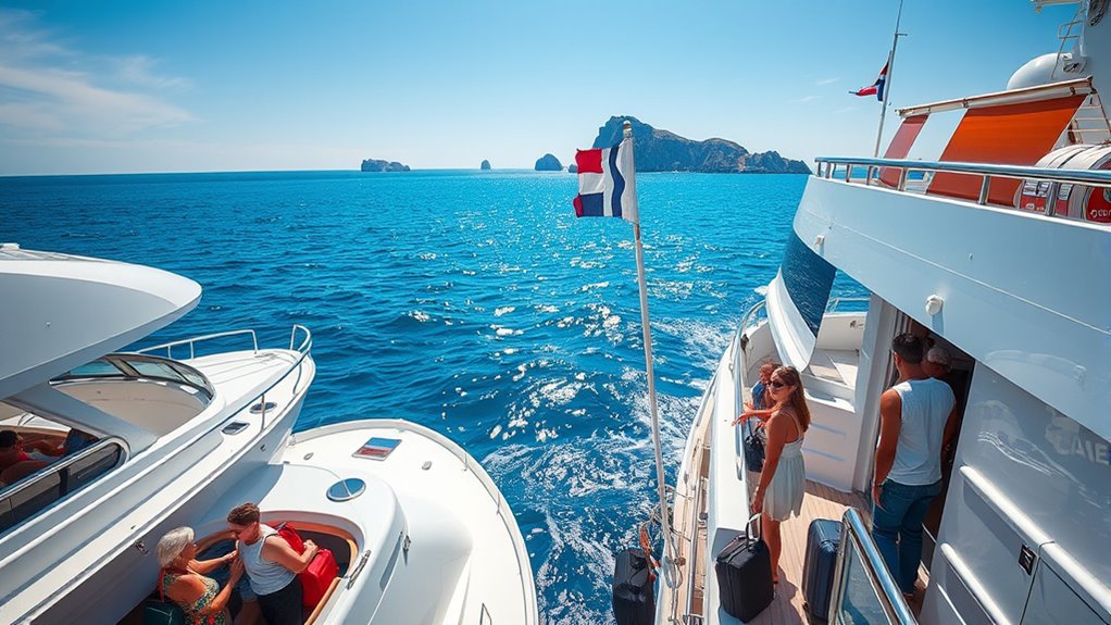 compare ferry speed comfort reliability