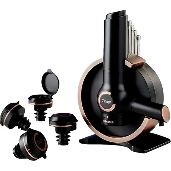 Wine Enthusiast Connoisseur Wine Preservation System (12-Piece)