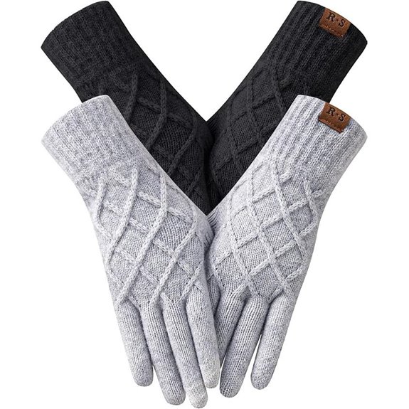 Reach Star Women's Touchscreen Winter Gloves