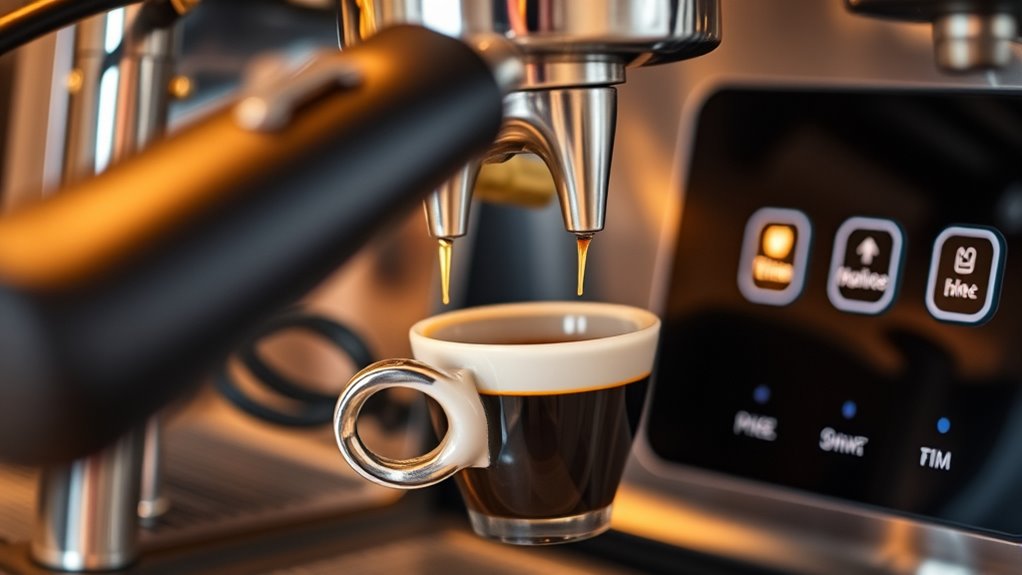 consistent user friendly espresso brewing