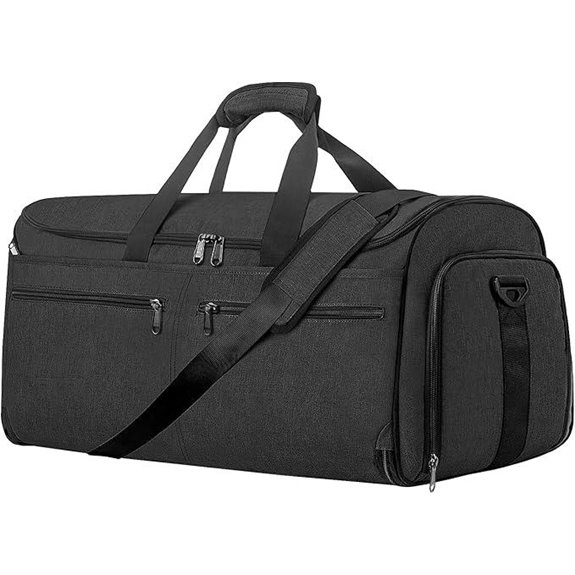 convertible garment duffle