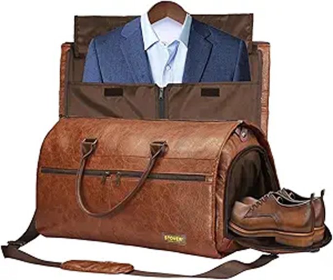 STOVER 2-in-1 Convertible Travel Duffle Bag