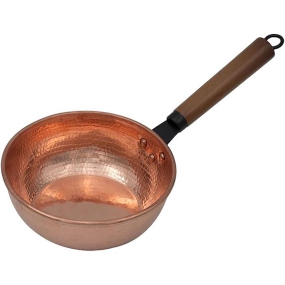 Copper Soup Pot and Sauce Pan