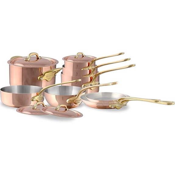 Mauviel Heritage 150 Copper & Stainless Cookware Set