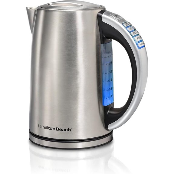 Hamilton Beach 1.7L Cordless Electric Kettle with Auto-Shutoff