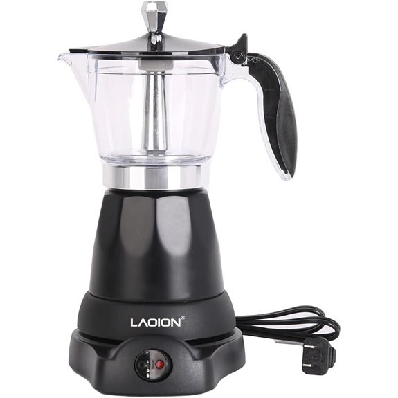 Cuban Electric Coffee Maker with Detachable Base
