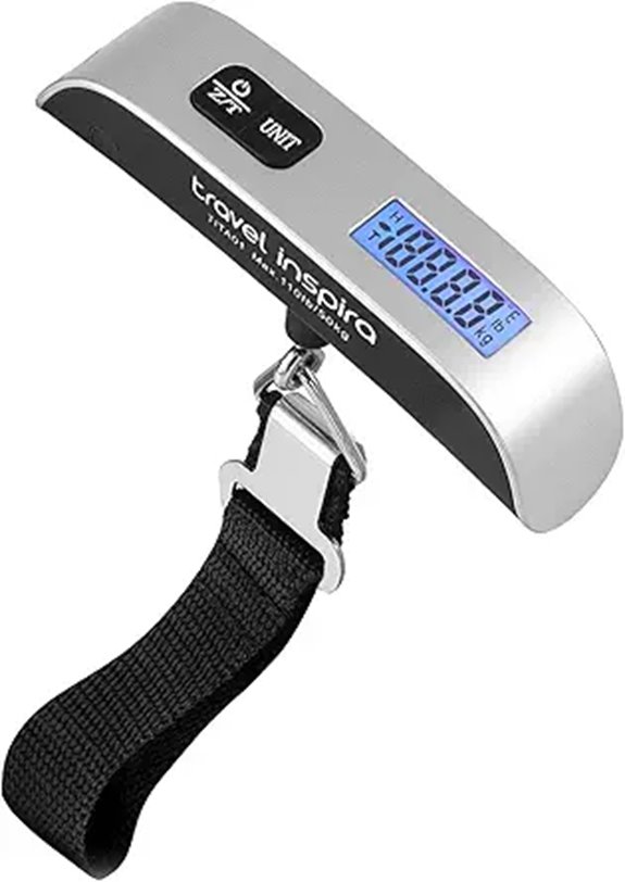Travel Inspira Digital Luggage Scale with Battery