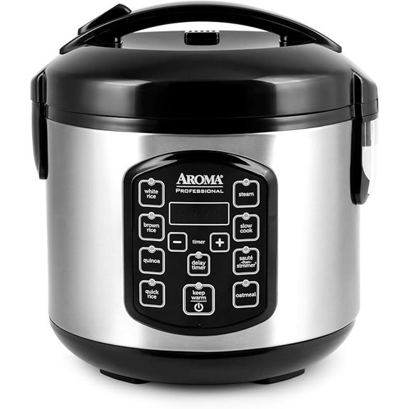 AROMA 4-Cup Digital Rice Cooker & Multicooker