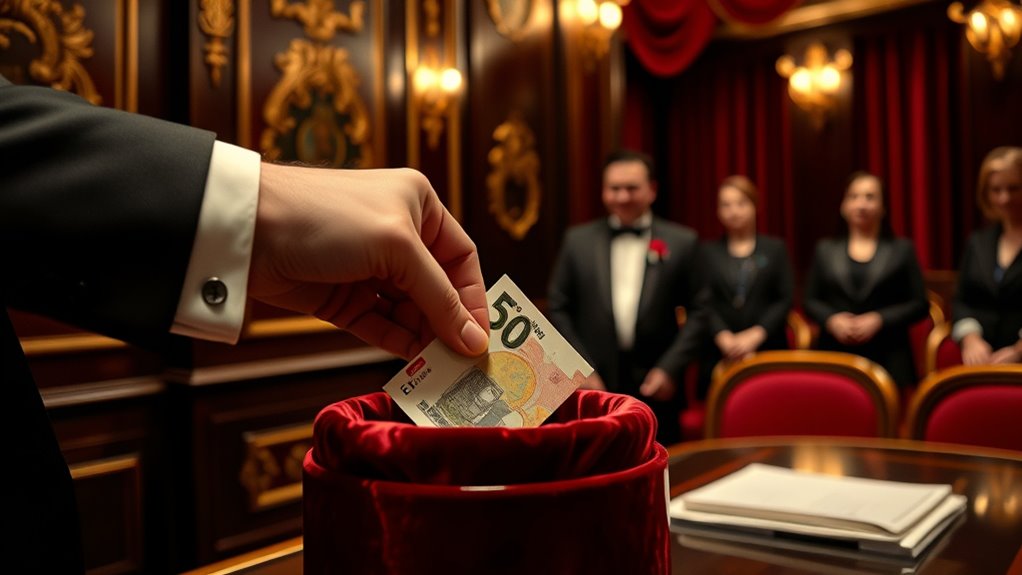 discreetly tip cultural staff