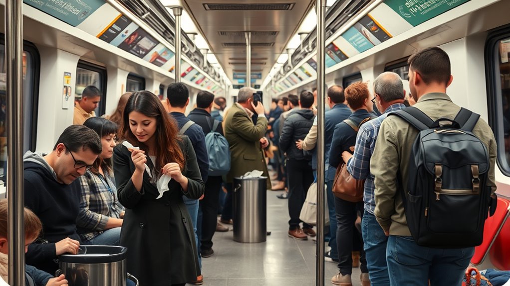 dispose of trash properly