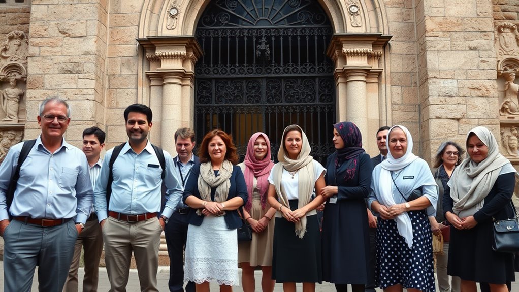 dress modestly and respectfully