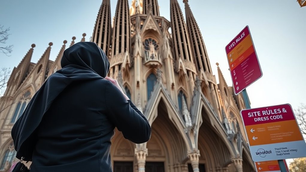 dress modestly arrive early